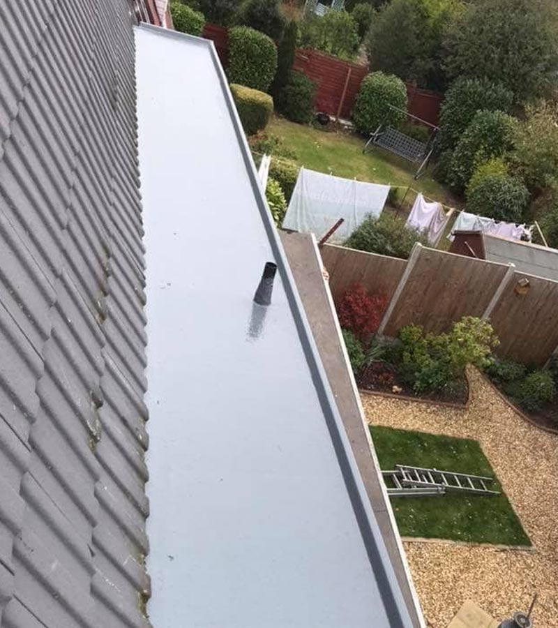 Flat roof replacement in Knutsford by Regancy Roofing